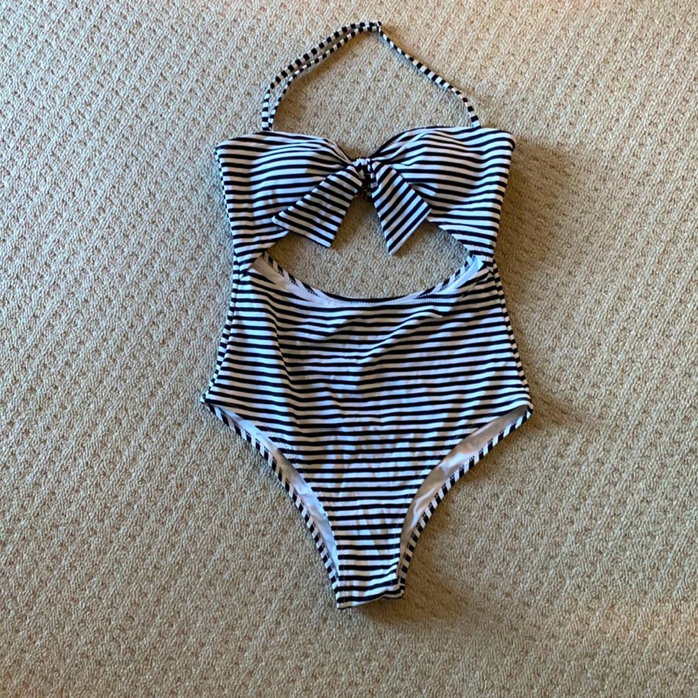 Striped, one piece